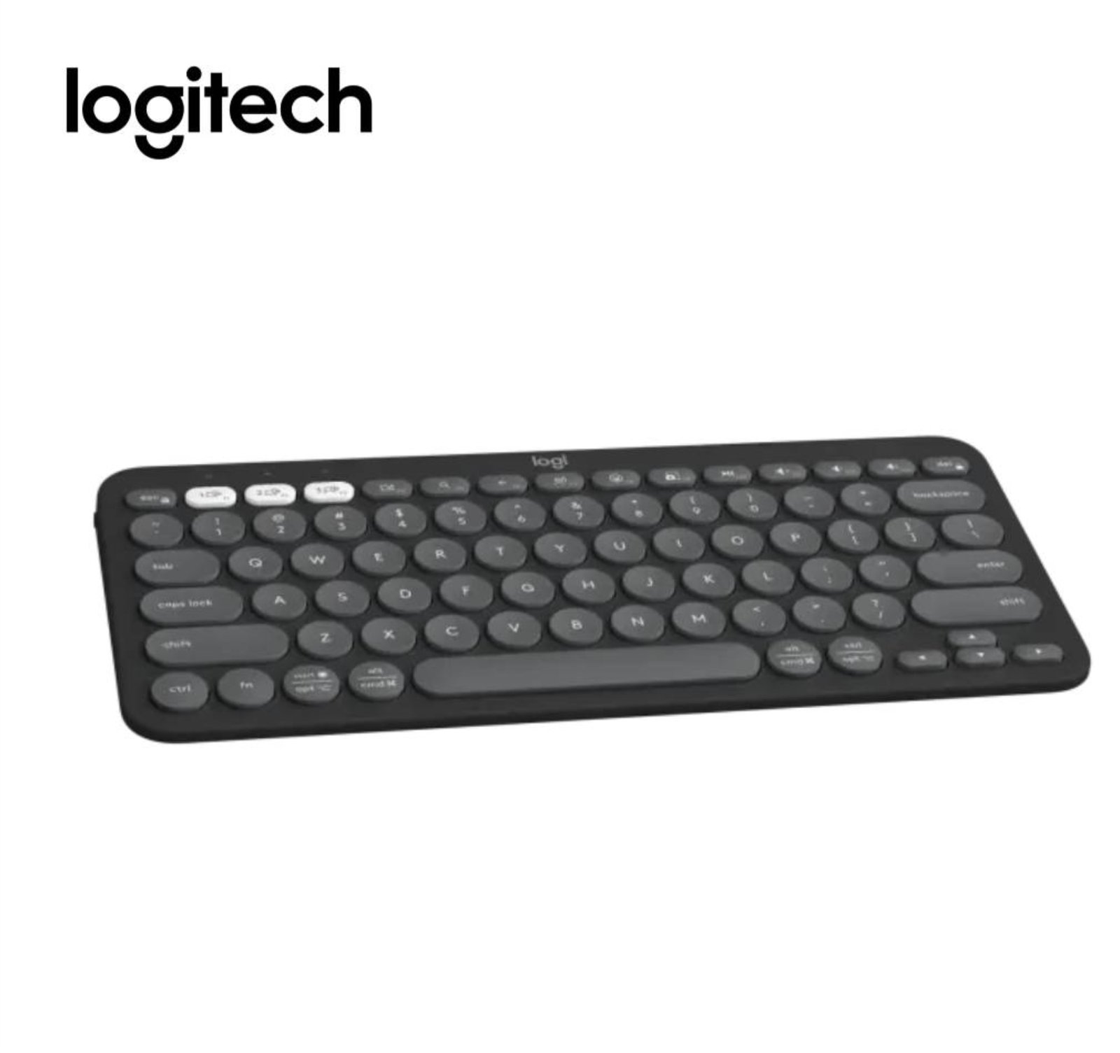 TECLADO BLUETOOTH K380S GRAFITO PEBBLE BLUETOOTH/WIRELESS - 920-011783 LOGITECH